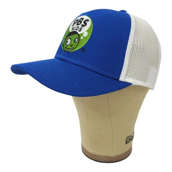 PBS Kids Mesh Snapback Cap Embroidered Public TV Chino Trucker Baseball Hat NEW - Picture 2 of 13